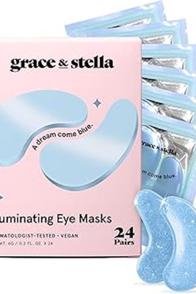 Shannon Beador’s Blue Under Eye Patches and Depuffing Wand