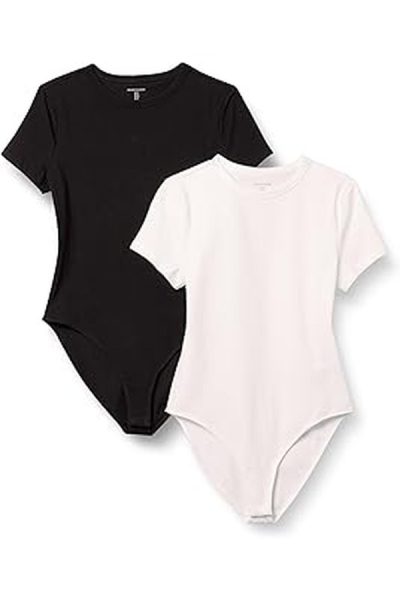 Kyle Richards’ Black and White Bodysuit