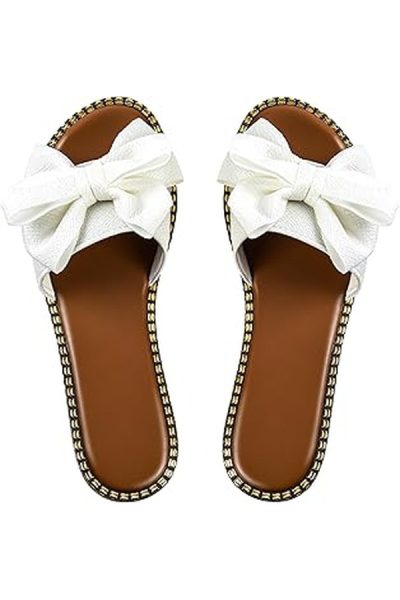 Real Housewives of New Jersey: Season 14 Reunion/Sit Down Melissa’s Bow Bow Sandals