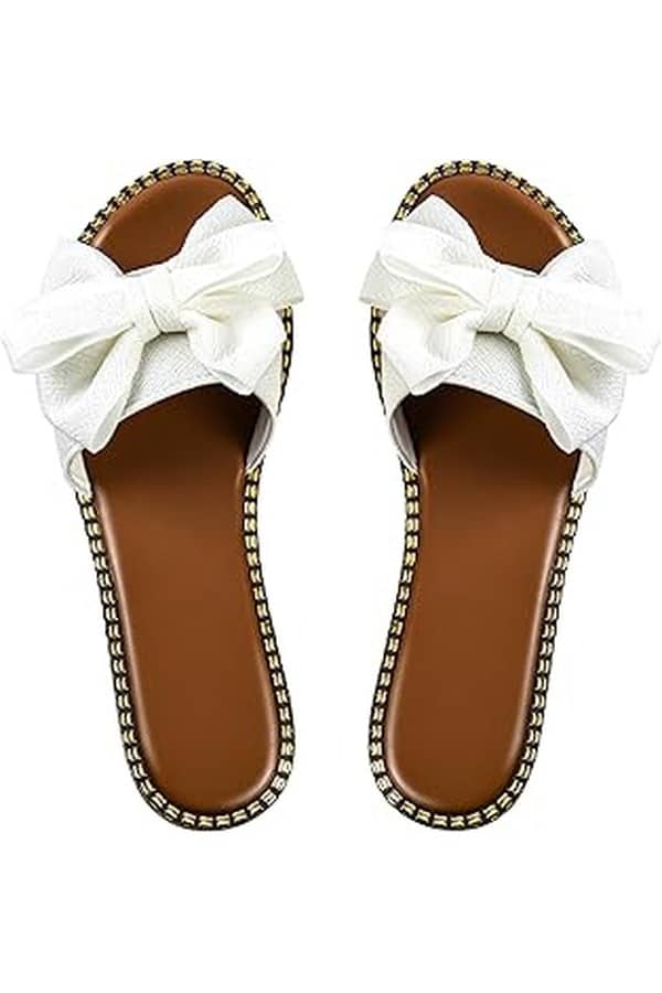 Real Housewives of New Jersey: Season 14 Reunion/Sit Down Melissa’s Bow Bow Sandals