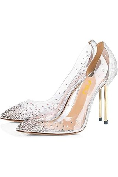 The Real Housewives of New York City: Season 15 Reunion Brynn’s Embellished Transparent Pumps
