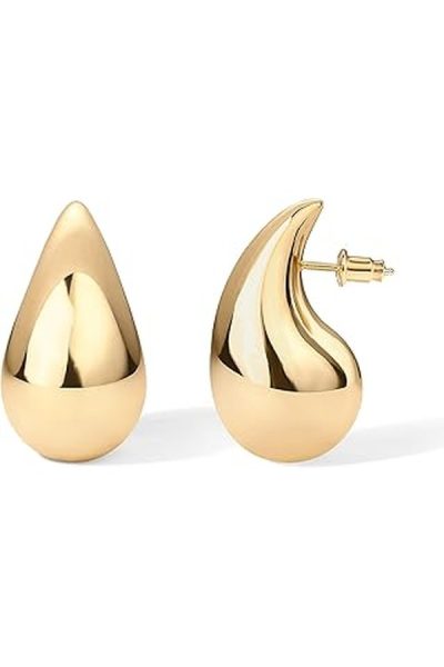 Real Housewives of New York City: Season 15 Reunion Ubah’s Gold Tear Drop Earrings