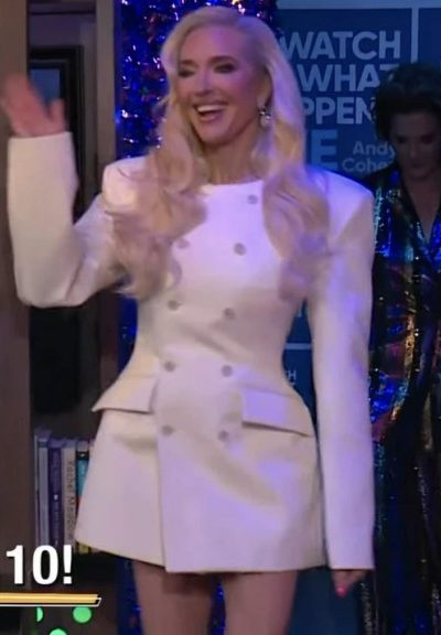 Erika Girardi’s White Blazer Dress on WWHL - Product Image