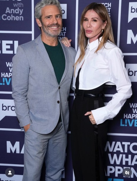 Carole Radziwill’s White Cropped Poplin Shirt on WWHL - Product Image