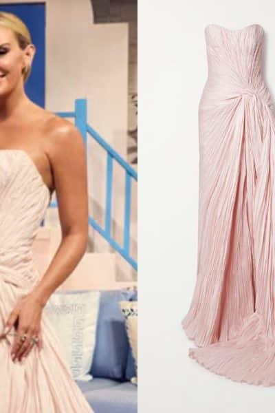 Real Housewives of Salt Lake City: Season 6 Reunion Whitney’s Plissé-taffeta Gown - Product Image