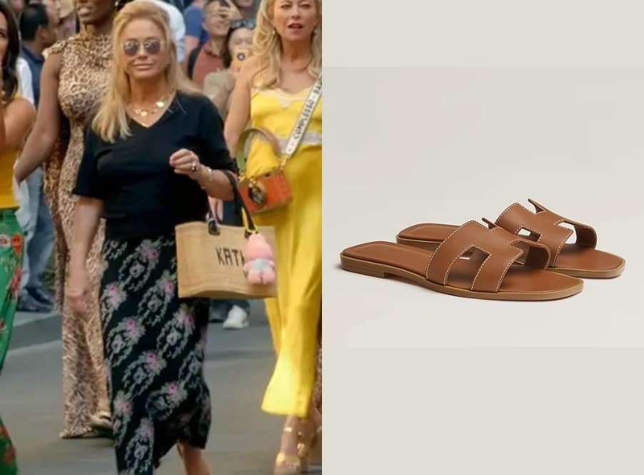 Real Housewives of Beverly Hills: Season 15 Episode 14 Kathy’s Oran Sandals - Product Image