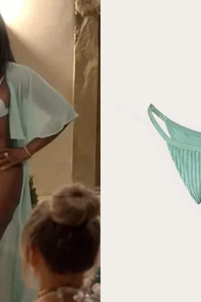 Real Housewives of Beverly Hills: Season 15 Episode 14 Bozoma’s Mint Green Bikini Bottom - Product Image