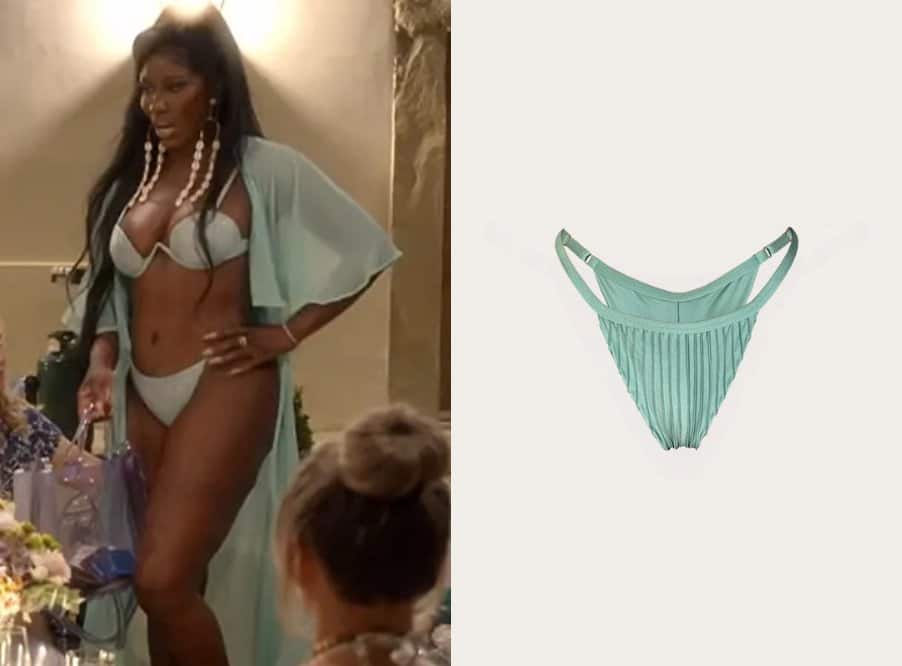 Real Housewives of Beverly Hills: Season 15 Episode 14 Bozoma’s Mint Green Bikini Bottom - Product Image