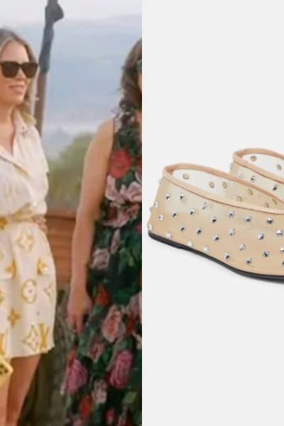 Real Housewives of Beverly Hills: Season 15 Episode 15 Amanda’s Mesh Ballerina Flats - Product Image
