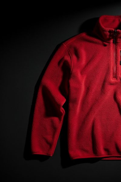 Tamra Judge's red half-zip fleece pullover, RHOC Season 20