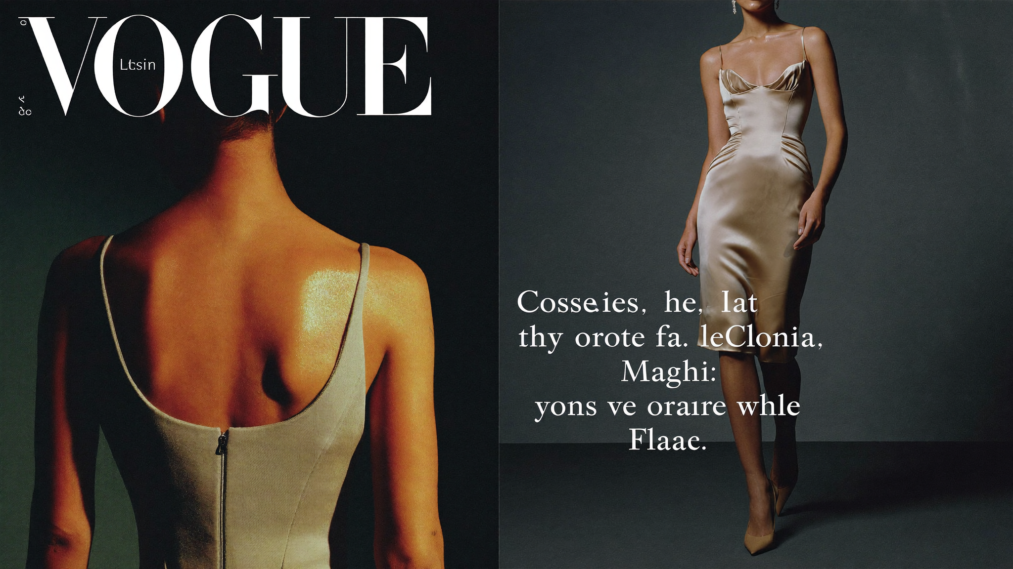 Fashion editorial Corporate Baddie archetype style